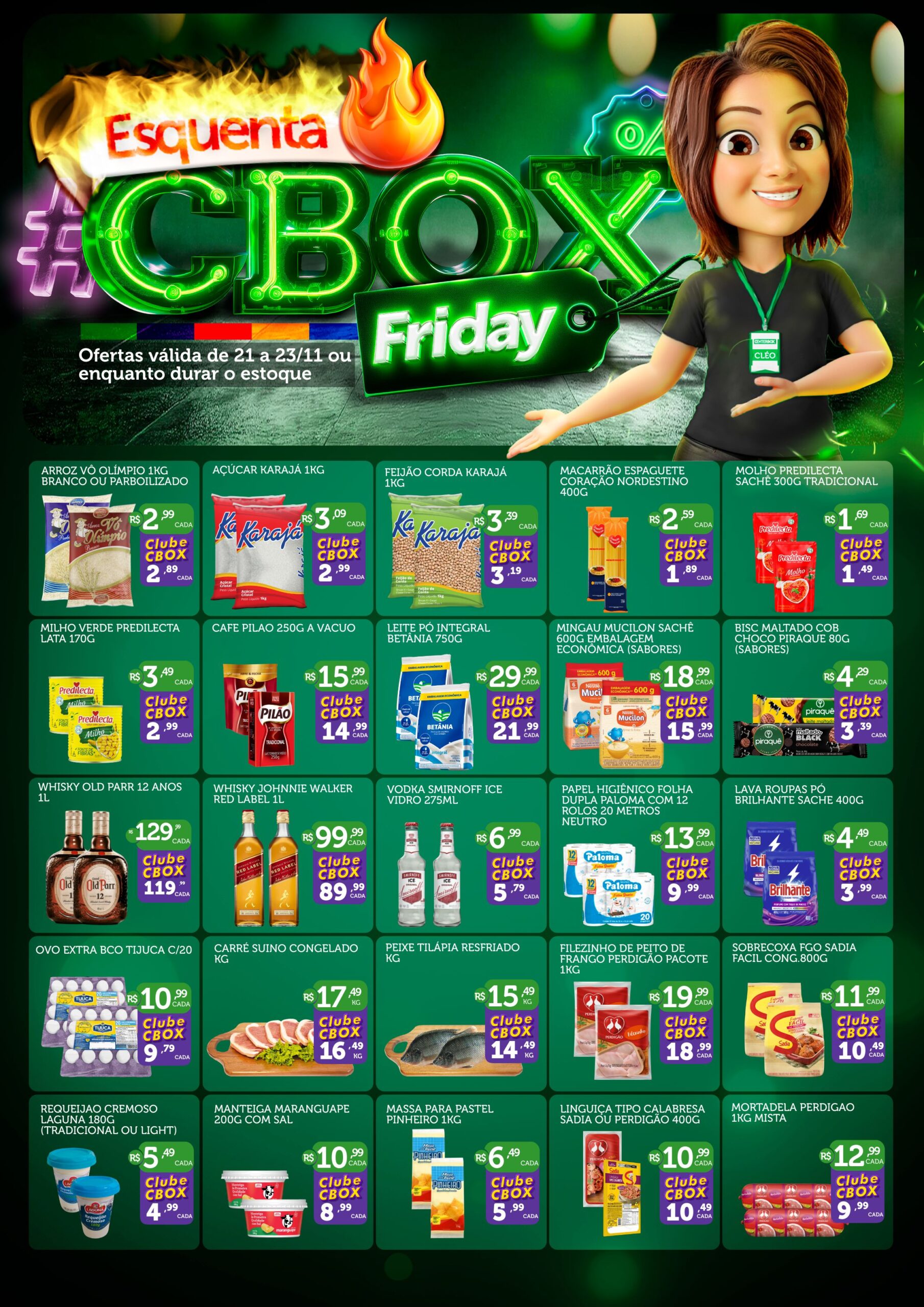 Esquenta Cbox Friday – Frente