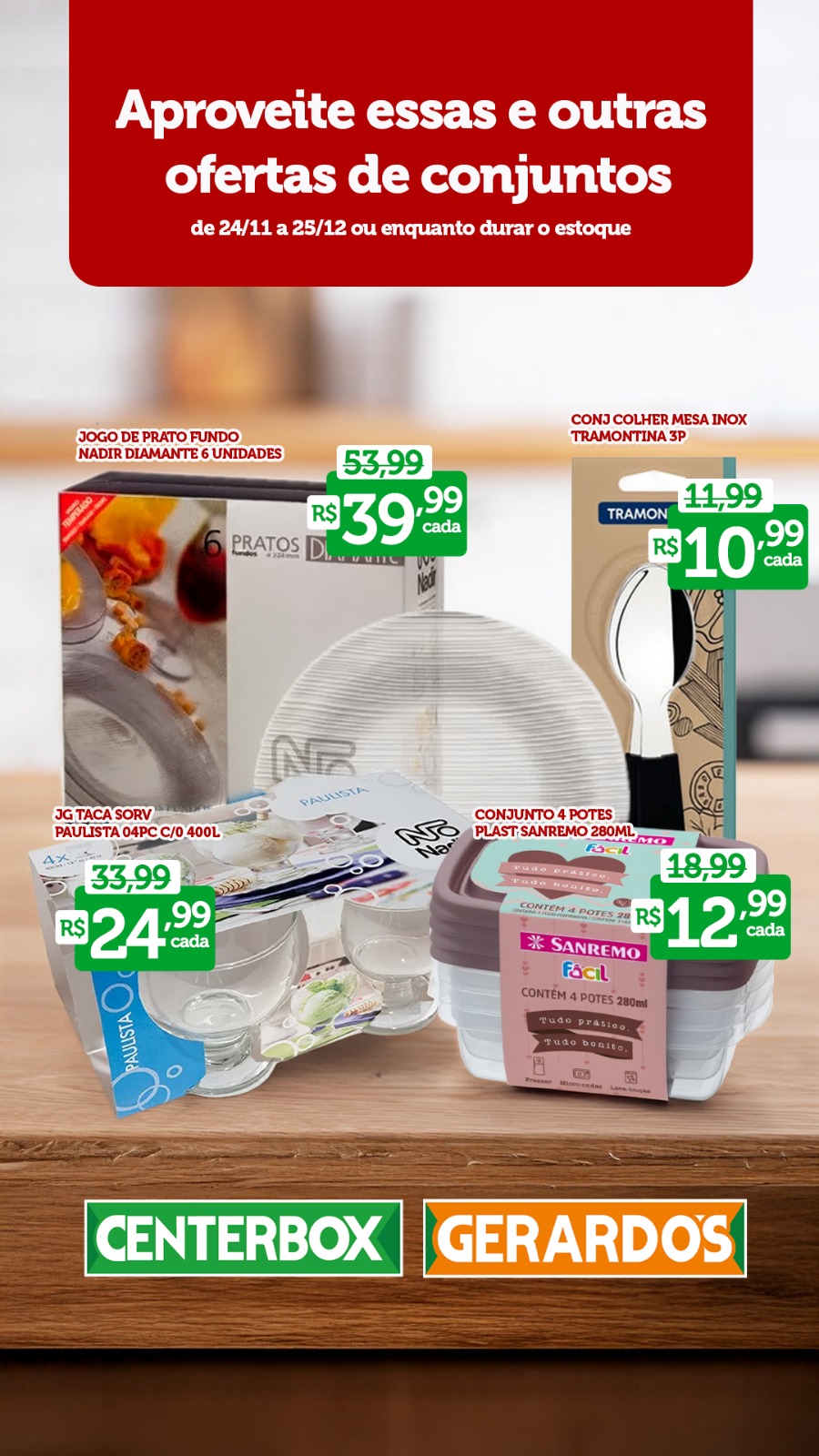 Ofertas de Conjuntos