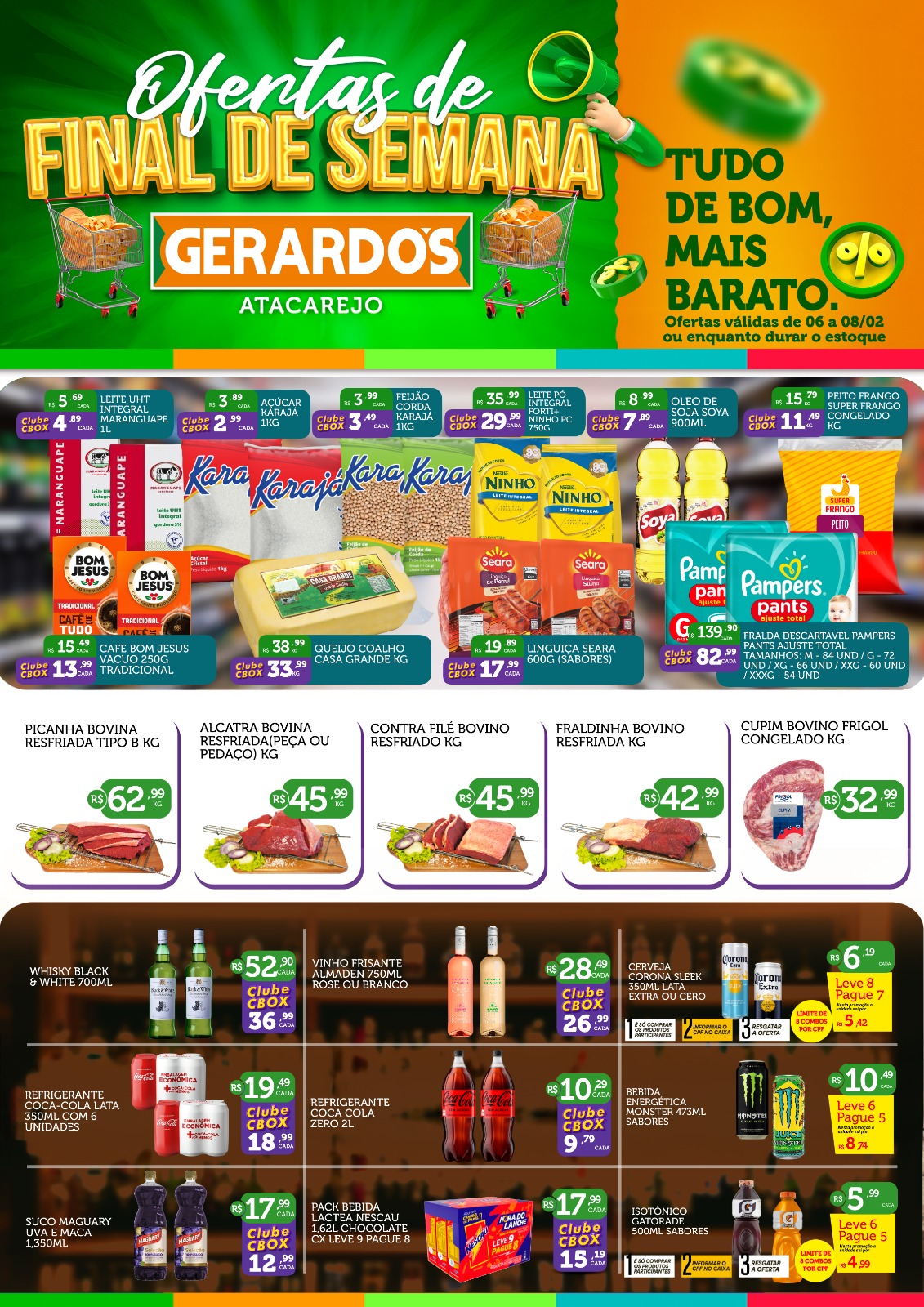 Ofertas de Final de Semana – Frente