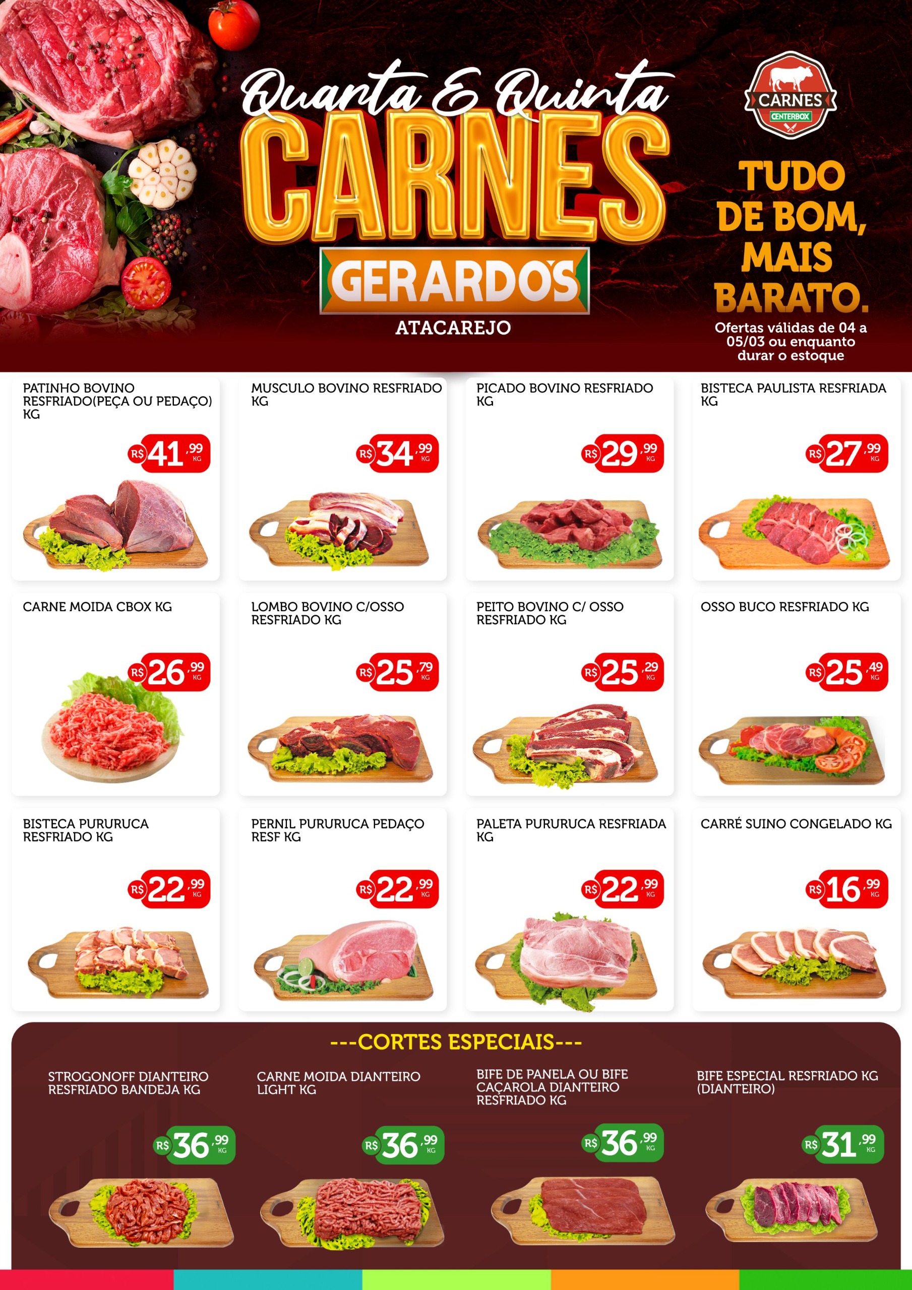 Carnes – Frente