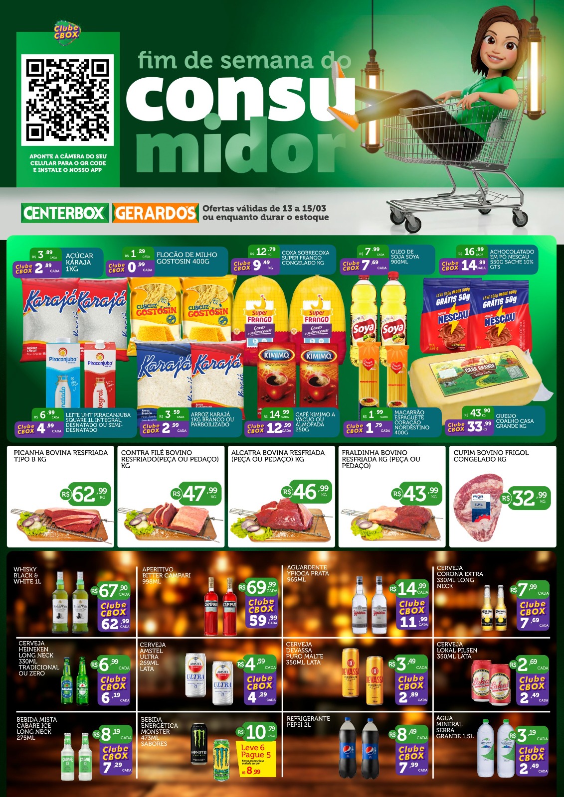 Fim de Semana do Consumidor – Frente