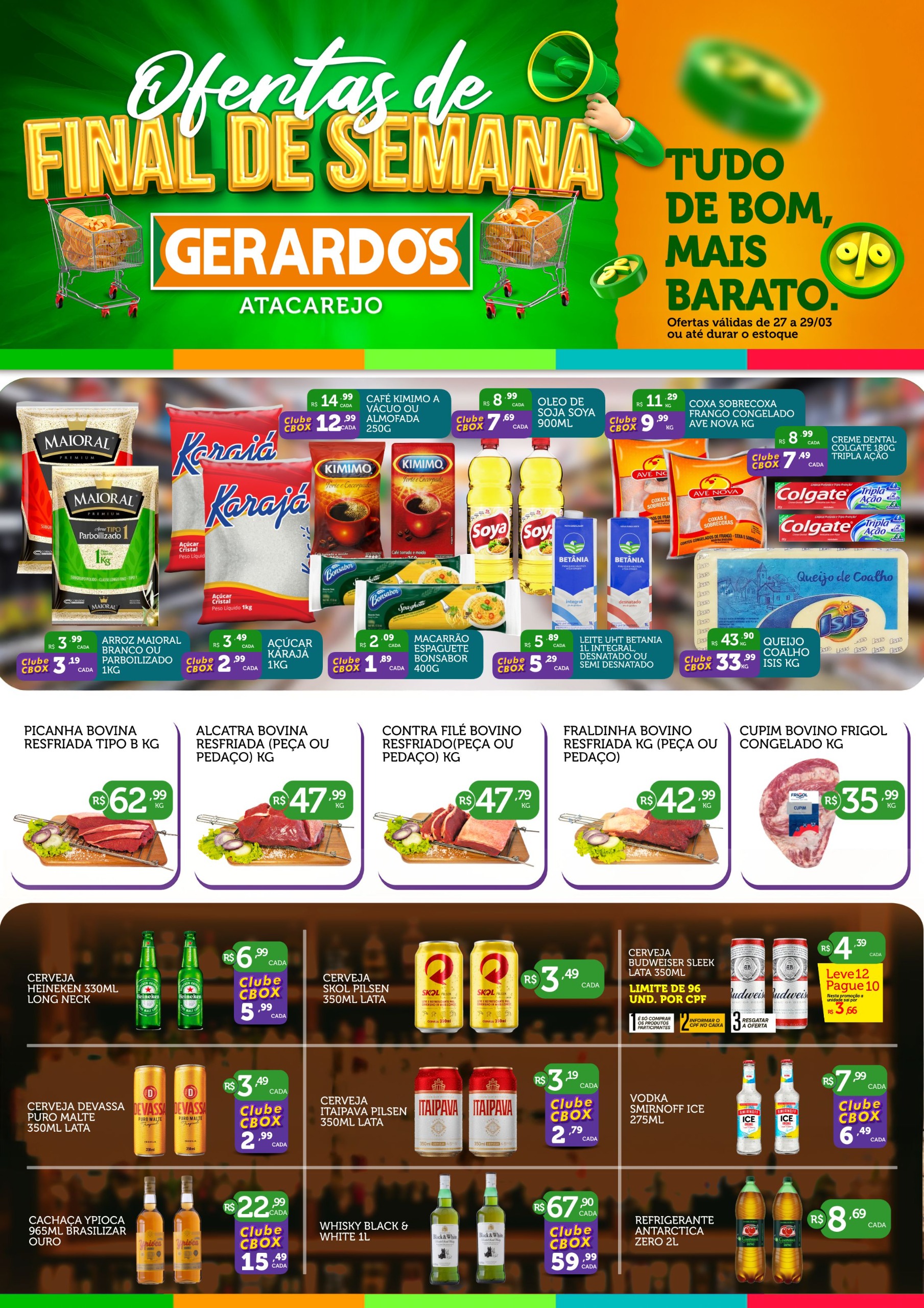 Ofertas de Final de Semana – Frente