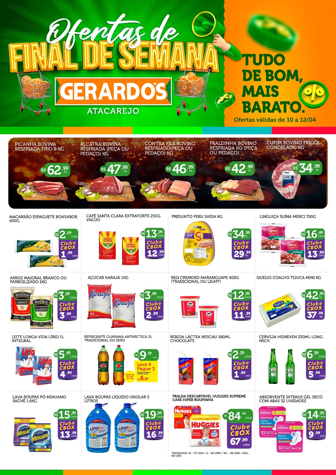 Ofertas de Final de Semana – Frente