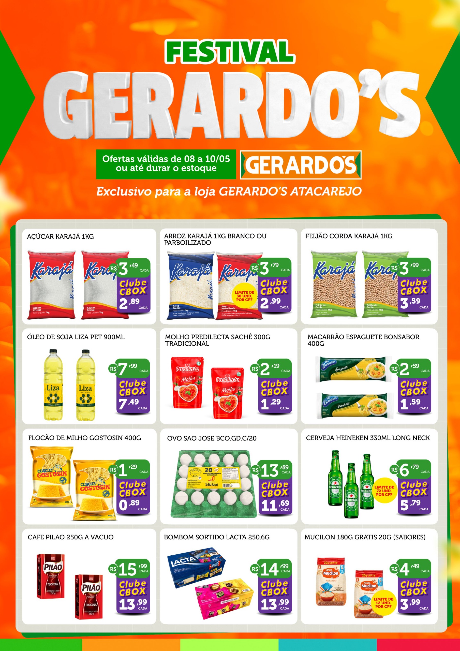 Festival Gerardo´s – Frente
