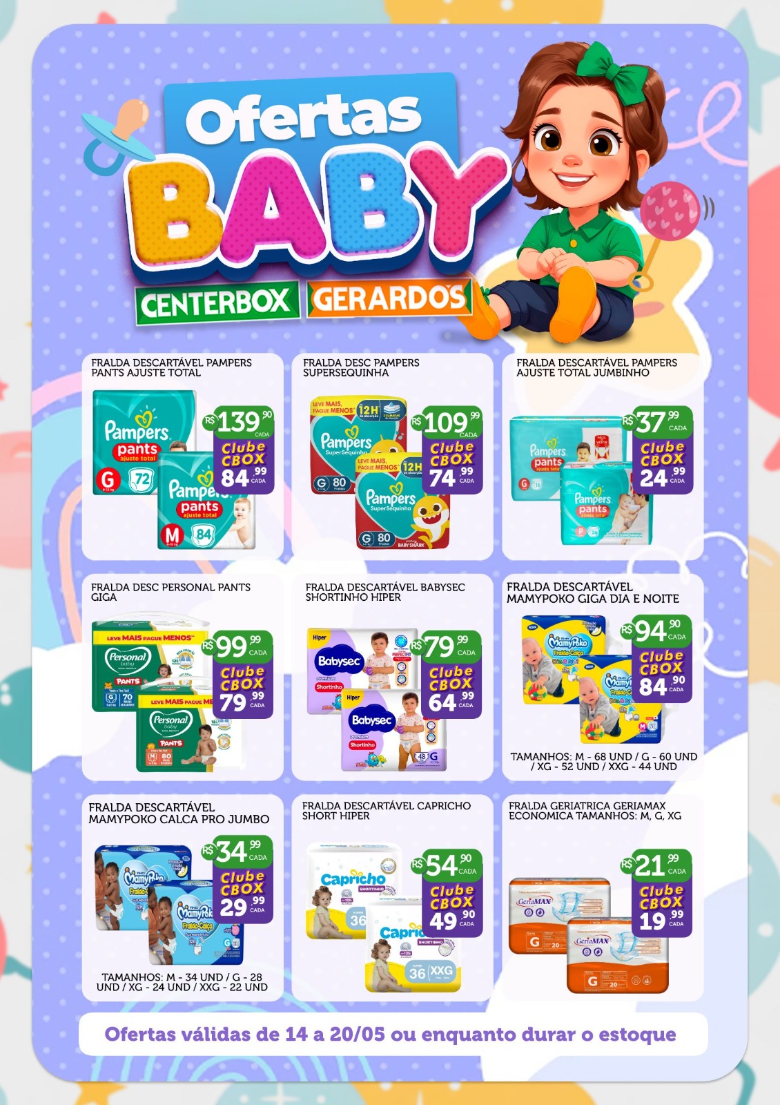 Ofertas Baby – Frente