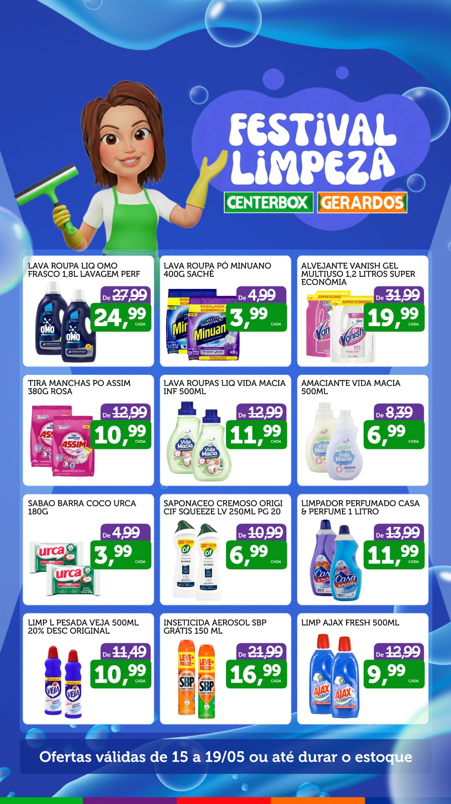 festival limpeza