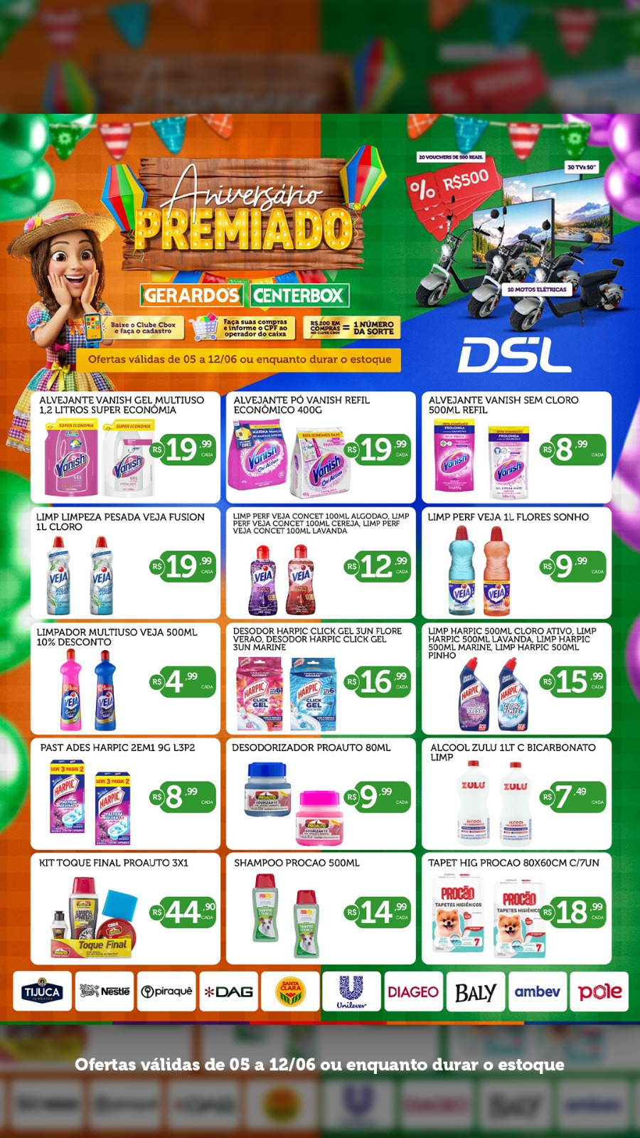 Aniversário Premiado DSL