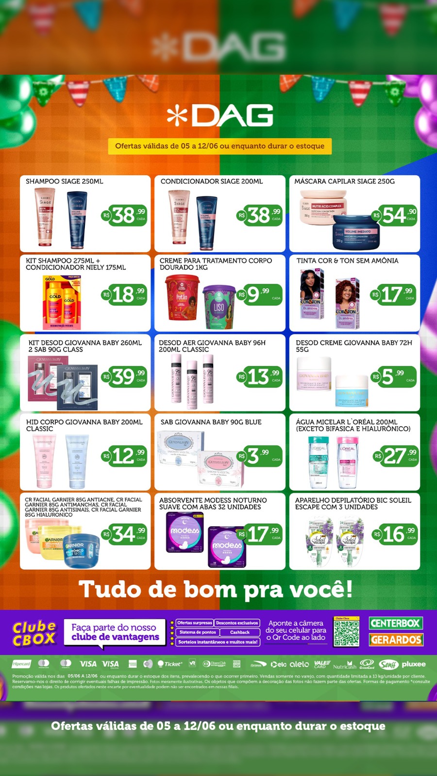 Aniversário Premiado DAG