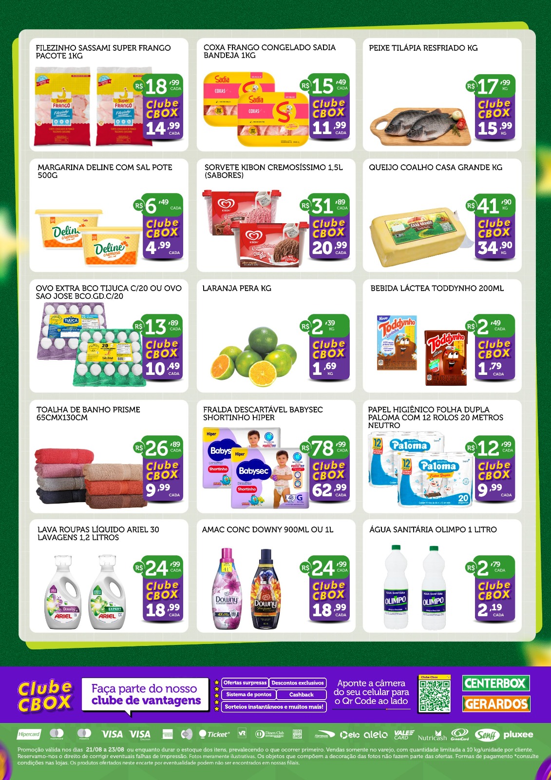 Feirão de Ofertas – Verso