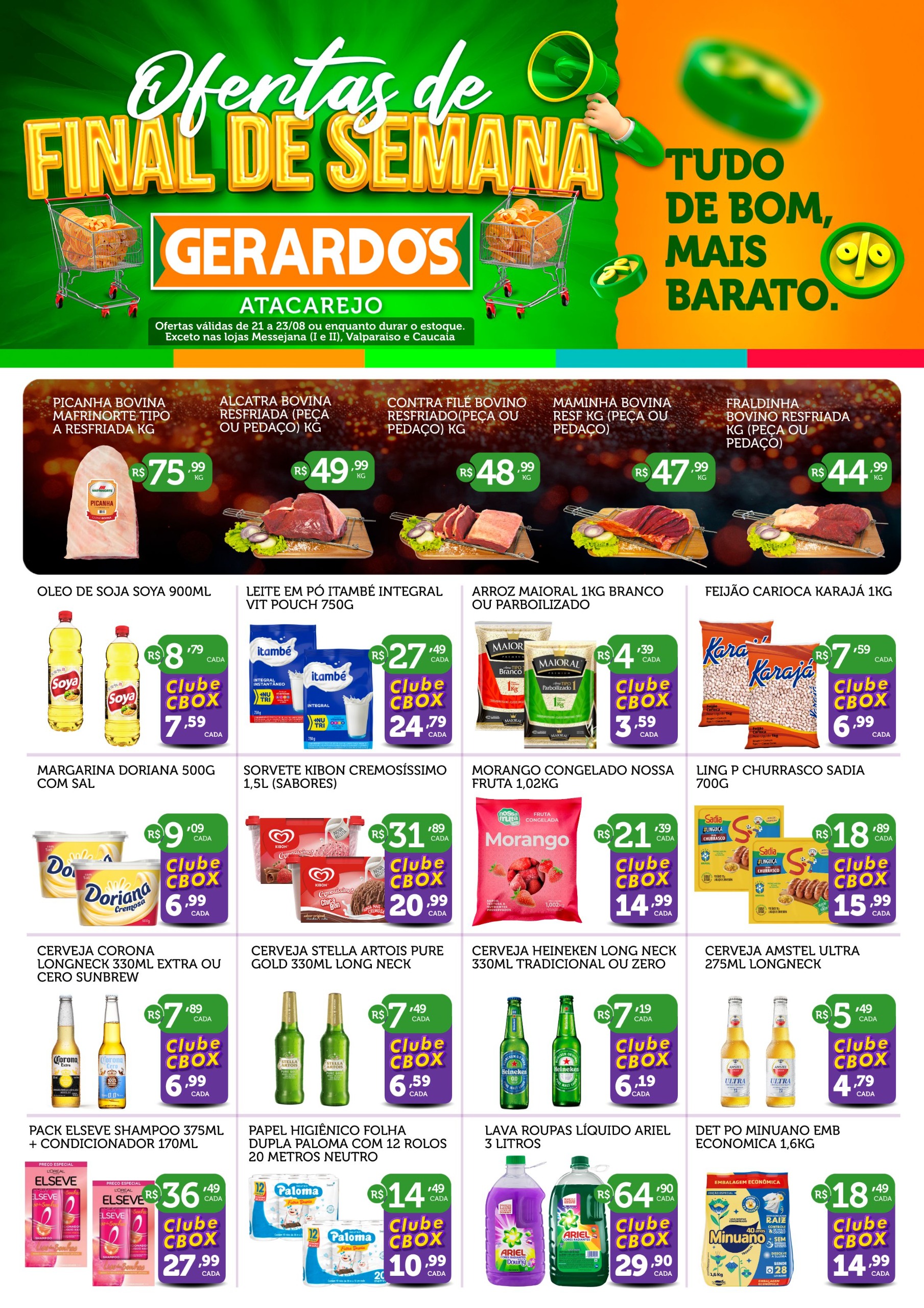 Ofertas de Final de Semana – Frente
