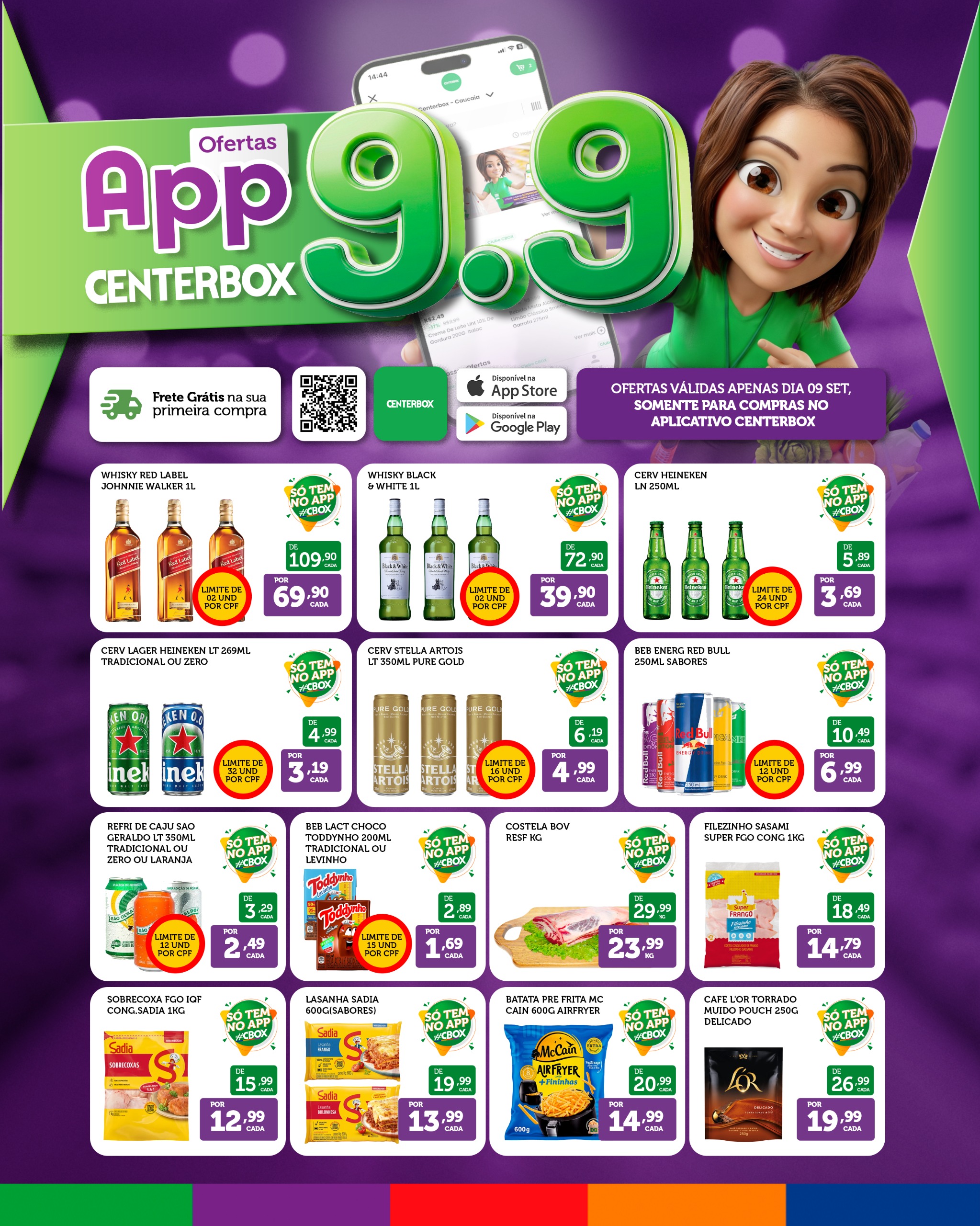 9.9 APP CENTERBOX – Frente